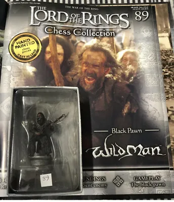 £15 • Buy Lord Of The Rings Chess Piece. 3rd Set. Wildman No 89 With Magazine