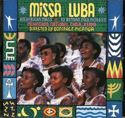 Missa Luba / 10 Kenyan Folk Melodies Muungano National Choir 1990 CD Top-quality • £2.20