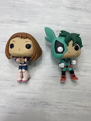 Funko POP Loose My Hero Academia 251 252 Ochaco Deku Battle 2017 • $4.99