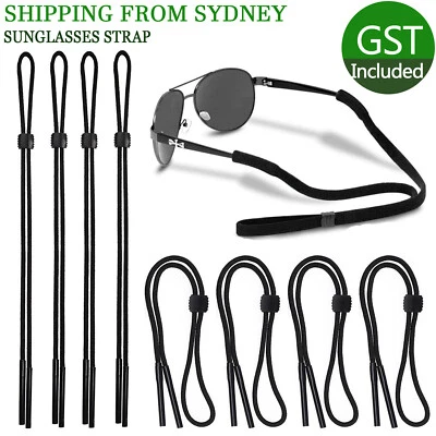 $6.99 • Buy 10Pcs Eyeglass Glasses Chain Cord Lanyard Sunglasses Neck Holder Sports Strap AU