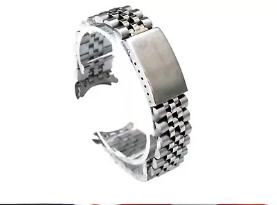 $13.75 • Buy 20mm Jubilee Watch Band Bracelet Heavy Stainless Steel For Rolex