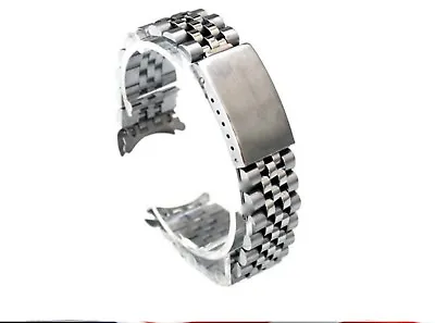 20mm Jubilee Watch Band Bracelet Heavy Stainless Steel For Rolex • $13.75