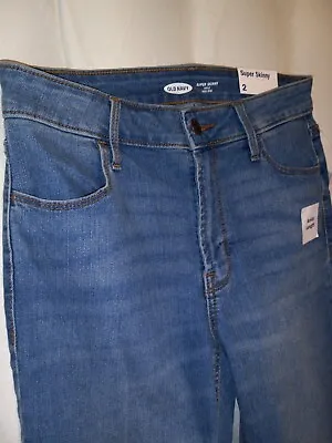 Old Navy Super Skinny Jeans Size 2 (26x26) High Rise Ankle Length  • $9