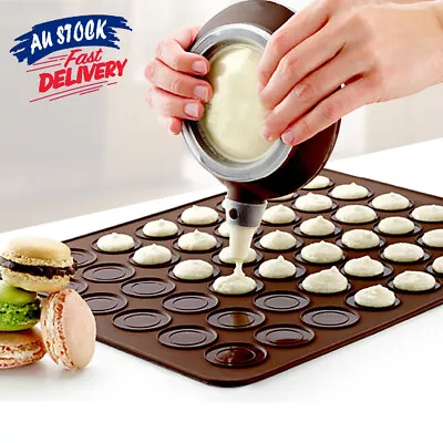 Yesurprise Macaron Sheet Pastry Mold Mat Baking Mold Non Silicone Tray • $45.95