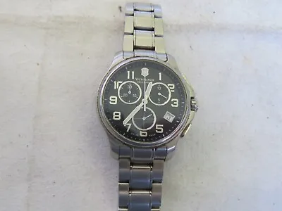 Very Fine Vintage Victorinox Swiss Army  241453 Chronograph Watch • $175