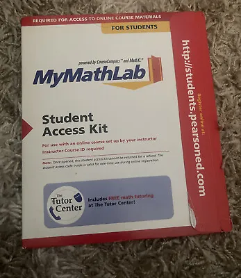 MyMathLab: Student Access Kit • $45