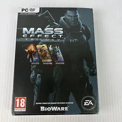 Mass Effect Trilogy (PC DVD ROM) Classic Gaming Box Set 6 Discs FREE POSTAGE • $19.30