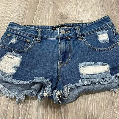 PS Erin Wasson Cut Off Jean Shorts Size 27 OC6 • $16