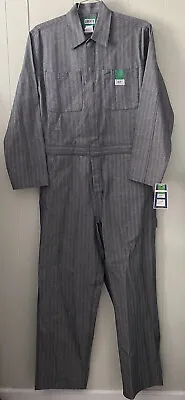 NWT Liberty Men's L/S Unlined Coveralls Fisher Stripe Workwear Sz M *SAMPLE • $65