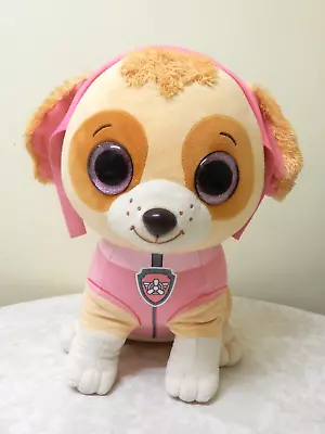 Ty Beanie Boos Paw Patrol Dog Named Skye TV Series Jumbo Size 37cm 14 Ins As New • $17