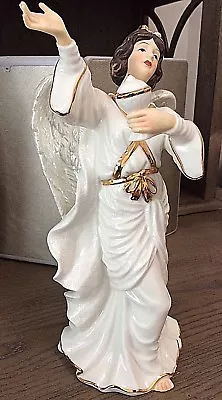 11  Members Mark O'Well Porcelain Beautiful Figurine Angel Iridescent Wings • $34.99