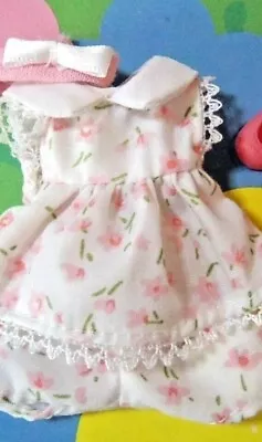 Kelly Chelsea Doll Clothes *Adorable Pink Rosebud Dress/Shorts/Headband* 3pcs • $19.66