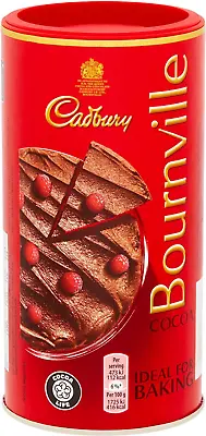 Cadbury Bournville Hot Chocolate Cocoa Powder Ideal For Baking 250g - 2 Pack • £13.98