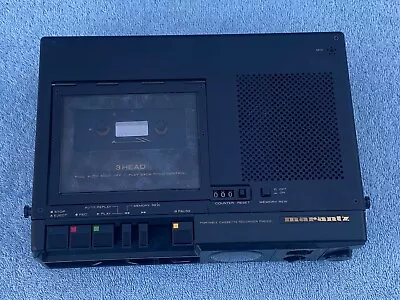 Vintage Marantz PMD221 Portable Professional Cassette Recorder | Parts Or Repair • $85