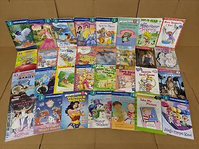 Lot Of 10 Level 2~RL~Ready To-I Can Read-Step Into Reading-Learn Read Books MIX • $17.77