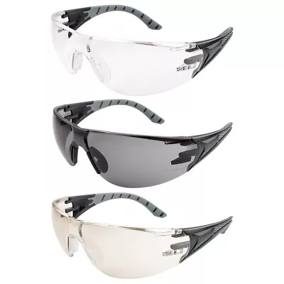 METEL M50 Safety Glasses Sunglasses Work Eyewear Multiple Options Anti-Fog Z87 • $9.49