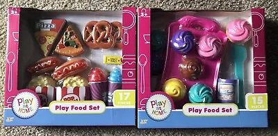 Kids Play Food Set Play At Home Food Grocery Shop Mini Play Box Set 2 • $32