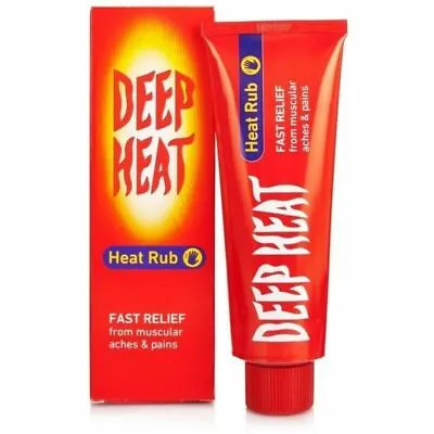 £4.79 • Buy DEEP HEAT Heat RUB Effective Relief From Muscular & Rheumatic & Back Pain 35g