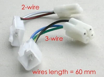 GY6 Enigne 6 Pin CDI Round Plugs Vs Square Plugs Converter (5 Wires) • $5.99