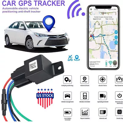 GPS Tracker Real-time Tracking Locator Device GPRS GSM Car/Motorcycle Anti-Theft • $16.79