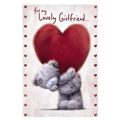 Me To You Bear Lovely Girlfriend Softly Drawn Valentine's Day Card • £5.19