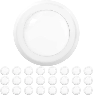 24 Pack 5/6” LED Disk Lights Flush Mount Ceiling Light Fixture • £131.51