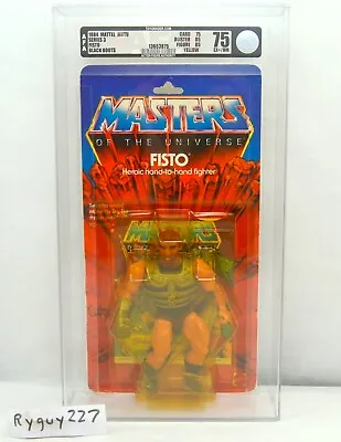 MOTU Fisto AFA Graded Masters Of The Universe MOC He Man Sealed Figure • $595