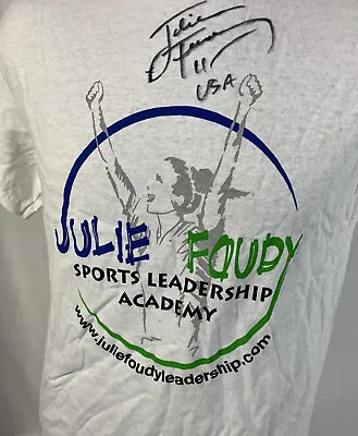 New Balance T Shirt Julie Foudy Sports Academy Tee Soccer Promo Crew Medium • $29.99