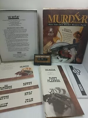 Bepuzzled ~Murder A La Carte ~Bullets 'N' Barbecue ~Host Your Own Murder Mystery • $27.50