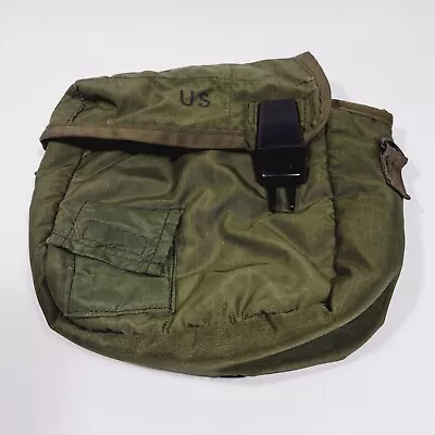 Vintage 1972 US Military 2Qt. Water Canteen Cover With Pile Lining 8465-927-7485 • $12