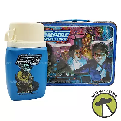 Star Wars The Empire Strikes Back Metal Lunchbox W/ Thermos 1980 • $54.95