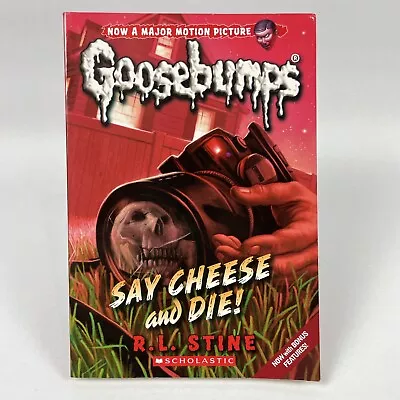 RL STINE Say Cheese And Die GOOSEBUMPS Book R.L. Stine Book Horror Novel  • $0.99