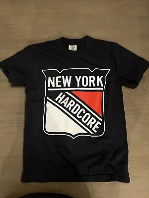New York Hardcore Rangers T-Shirt Judge Madball Agnostic Front Black Flag NYHC • $35