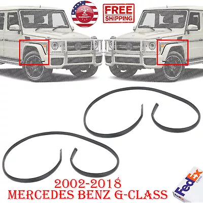 Fender Flare Molding Trims Front For 2002-2018 Mercedes Benz G-Class • $56.59