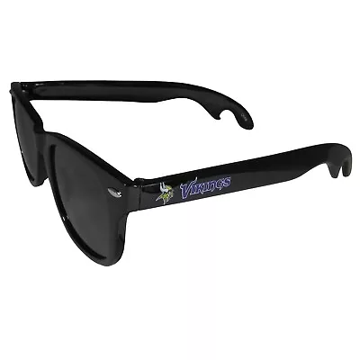 Minnesota Vikings Bottle Opener Beachfarer Sunglasses NFL Glasses 100% UVA/UVB • $14.95