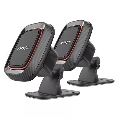 [2 Pack] Magnetic Phone Holder For Car APPS2Car [Super Strong Magnet] Phone ... • $20.42