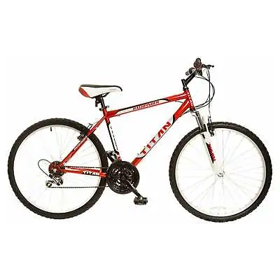Titan Pathfinder 18-Speed Mens Mountain Bike With Suspension Fast Shipping. • $295