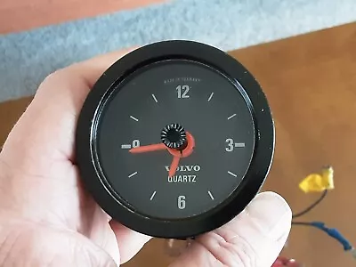 81-93 VOLVO 240 242 244 245 VDO Gauge Clock 52MM OEM 218/53/1 • $0.99