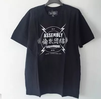 Assembly X NEIGHBORHOOD Colab T Shirt LONDON CALLING Tee LIMITED Size L Japan • £90