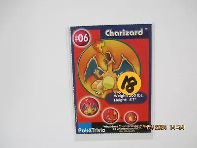 1999 Nintendo Pokemon #06 Charizard • $18