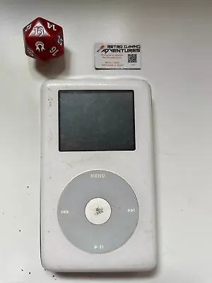 £41.26 • Buy Apple IPod Classic Click Wheel 4th Model A1099 20GB White - Parts Or Repair #13