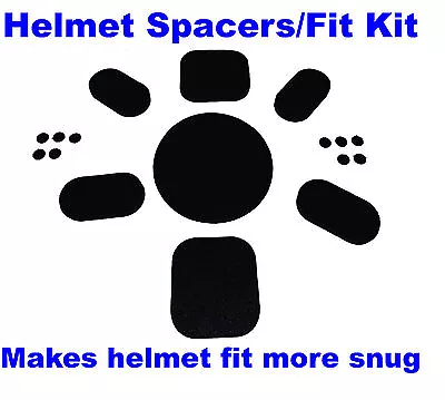 New For Usgi Military Ach Mich Helmet 7 Pads Padding Adjust Shims Fit Kit Set • $12.99