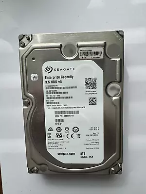 8TB Hard Drive SATA  Seagate ST8000NM0045 Ideal For Additional Storage CCTV Etc • £59.75