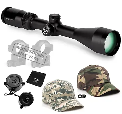 Vortex Optics Crossfire II 3-9X50 SFP Riflescope Dead Hold BDC W Rings • $169