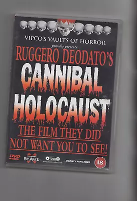 Ruggero Deodato's : Cannibal Holocaust - DVD UK Region 2 Horror Fast Dispatch • £14.95