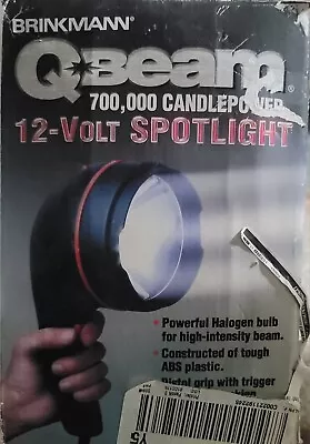 BRINKMANN Q-Beam Spot 700000 Candlepower 12-volt Spotlight • $45