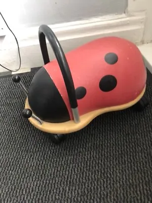 Wheely Bug Ladybird Wooden Ride On Toy RRP £56 Can Post • £12.99