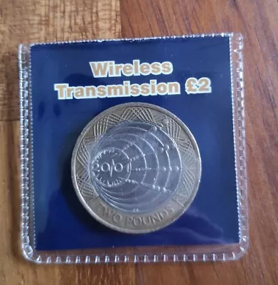 £1.99 • Buy 2001 Marconi The First Wireless Transmission 2 Pound Coin
