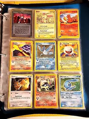 Pokemon Collection Binder Vintage Lot Of Cards Holos Rares WoTC Promo E-Reader • $89.99