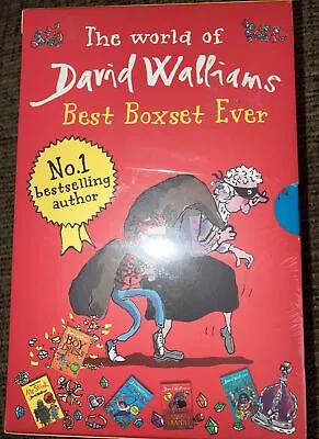 NEW/ & SEALED The World Of David Walliams Best Boxset Ever 5 X Paperback Books • £10